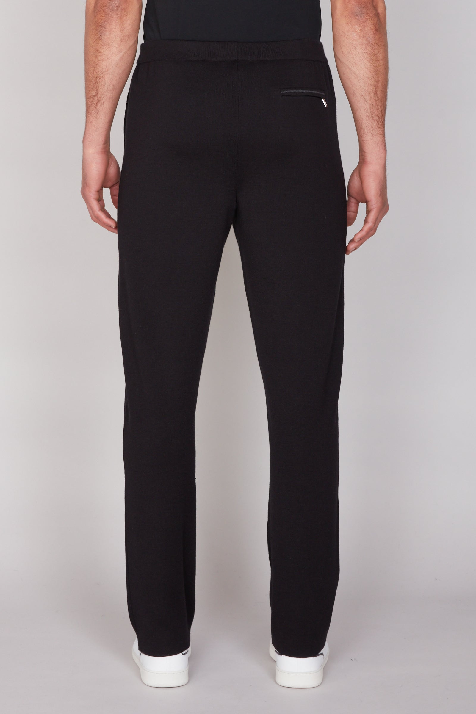 Pantalon de survêtem en cachemire - Noir