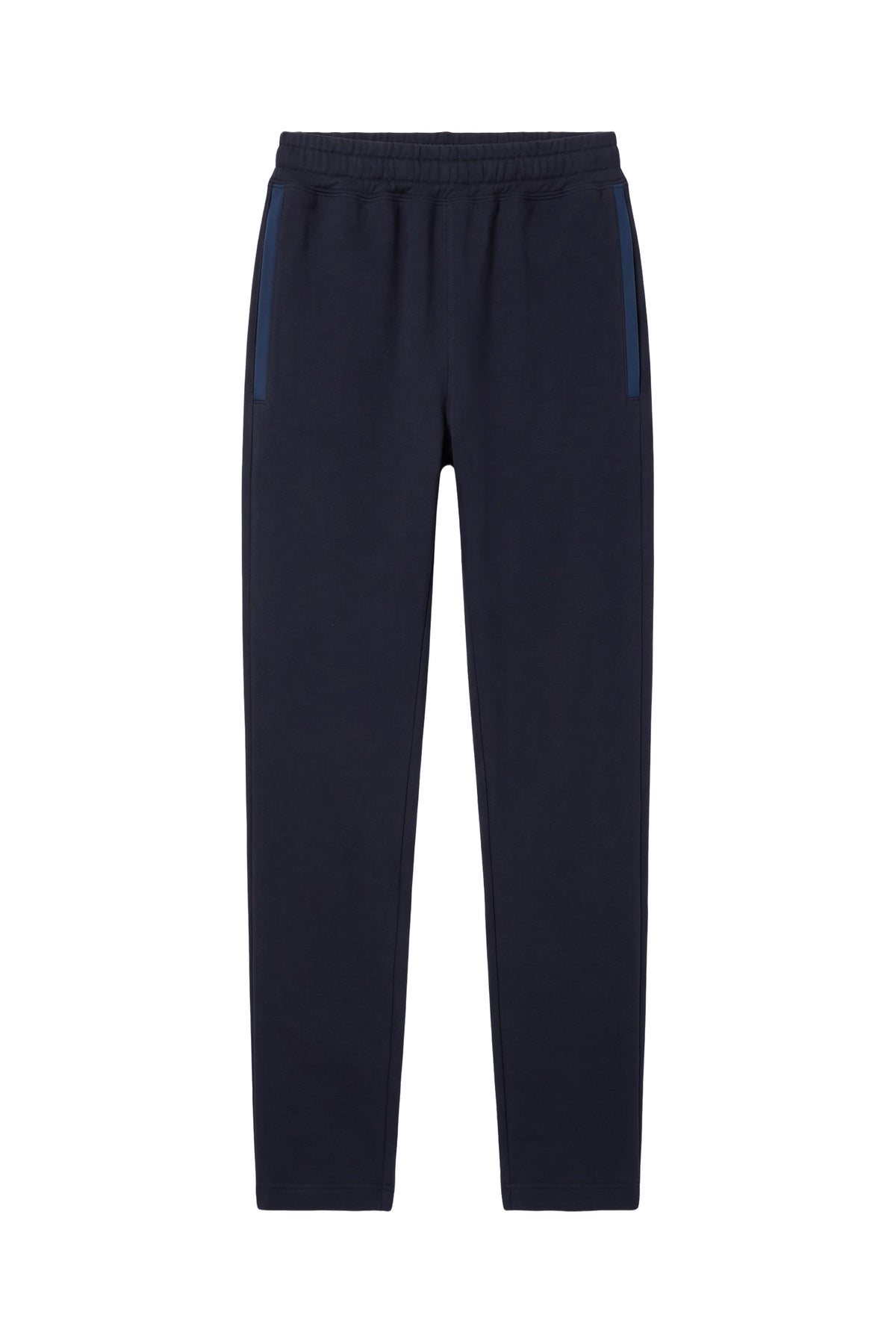 Straight-leg tracksuit bottoms - Navy Blue