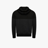 Sweat à capuche en cuir exotique - Noir & Gris