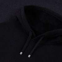 Sweat à capuche en cuir exotique - Noir & Gris
