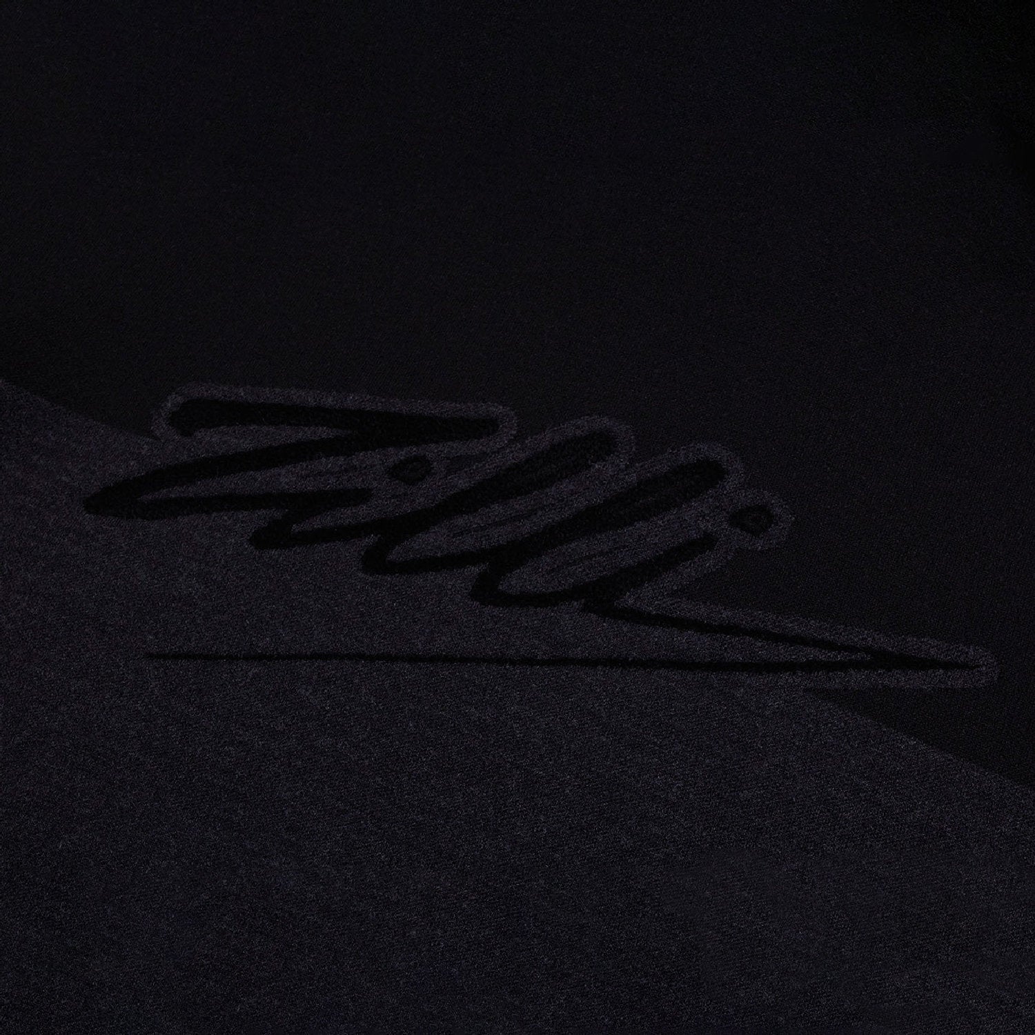 Sweat à capuche en cuir exotique - Noir & Gris