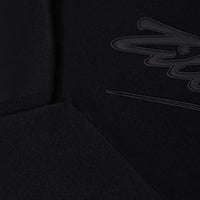 Sweat à capuche avec logo en laine - Noir