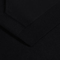 Sweat à capuche avec logo en laine - Noir