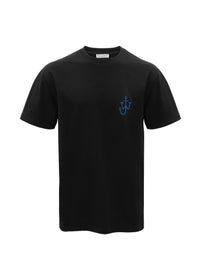 T-Shirt Avec Patch Ancres - Black