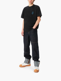 T-Shirt Avec Patch Ancres - Black