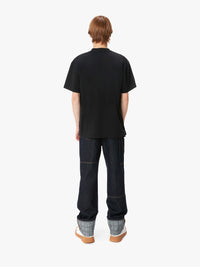 T-Shirt Avec Patch Ancres - Black
