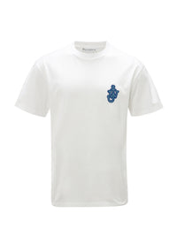 T-Shirt Avec Patch Ancres - White