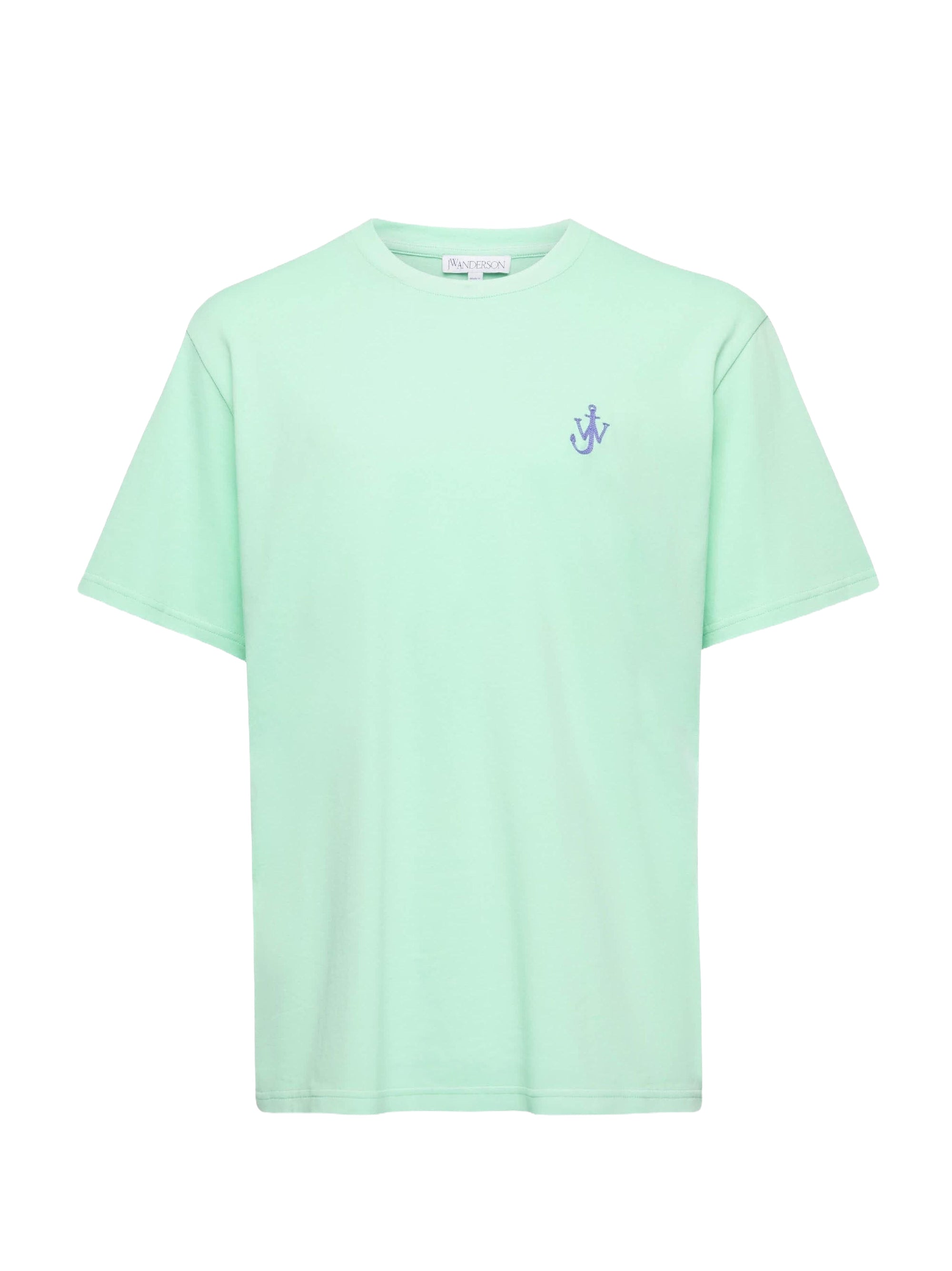 T-Shirt Avec Broderie Ancres - Spearmint