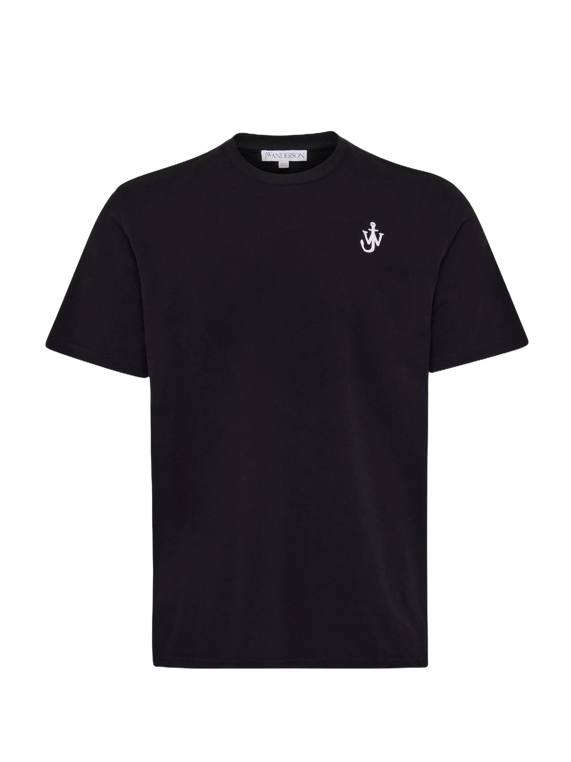 T-Shirt Avec Broderie Ancres - Black