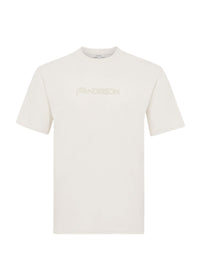 T-Shirt Avec Logo Brodé - Off White