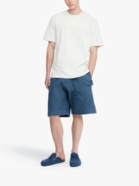 T-Shirt Avec Logo Brodé - Off White