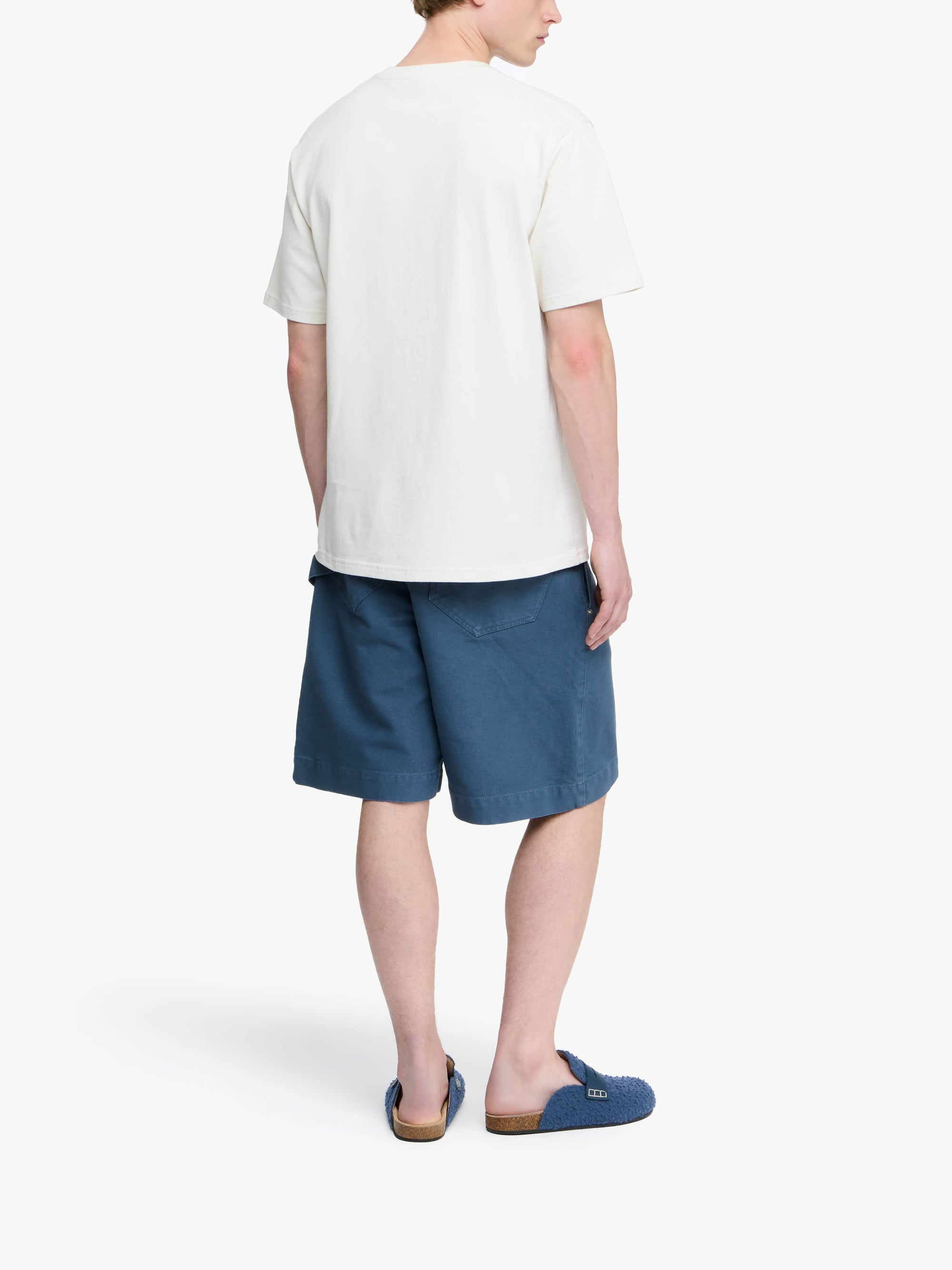 T-Shirt Avec Logo Brodé - Off White