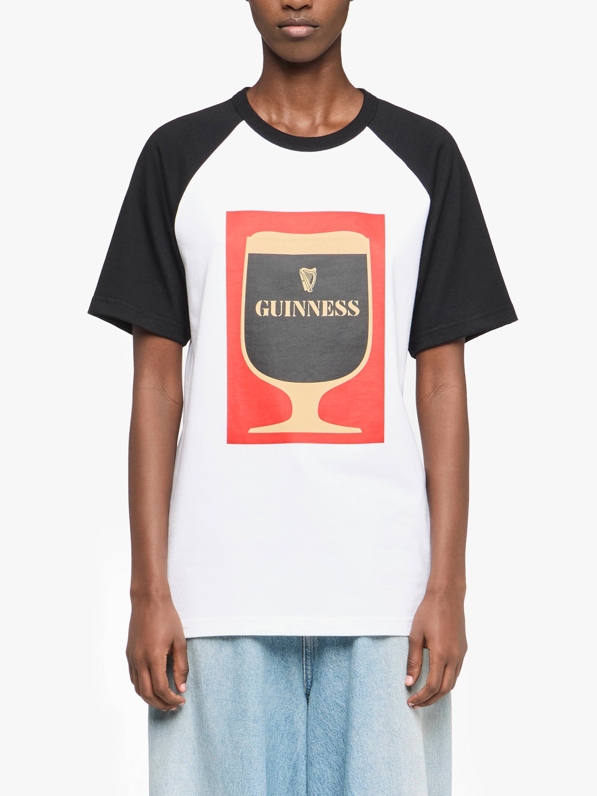 T-Shirt Guinness - White/Black