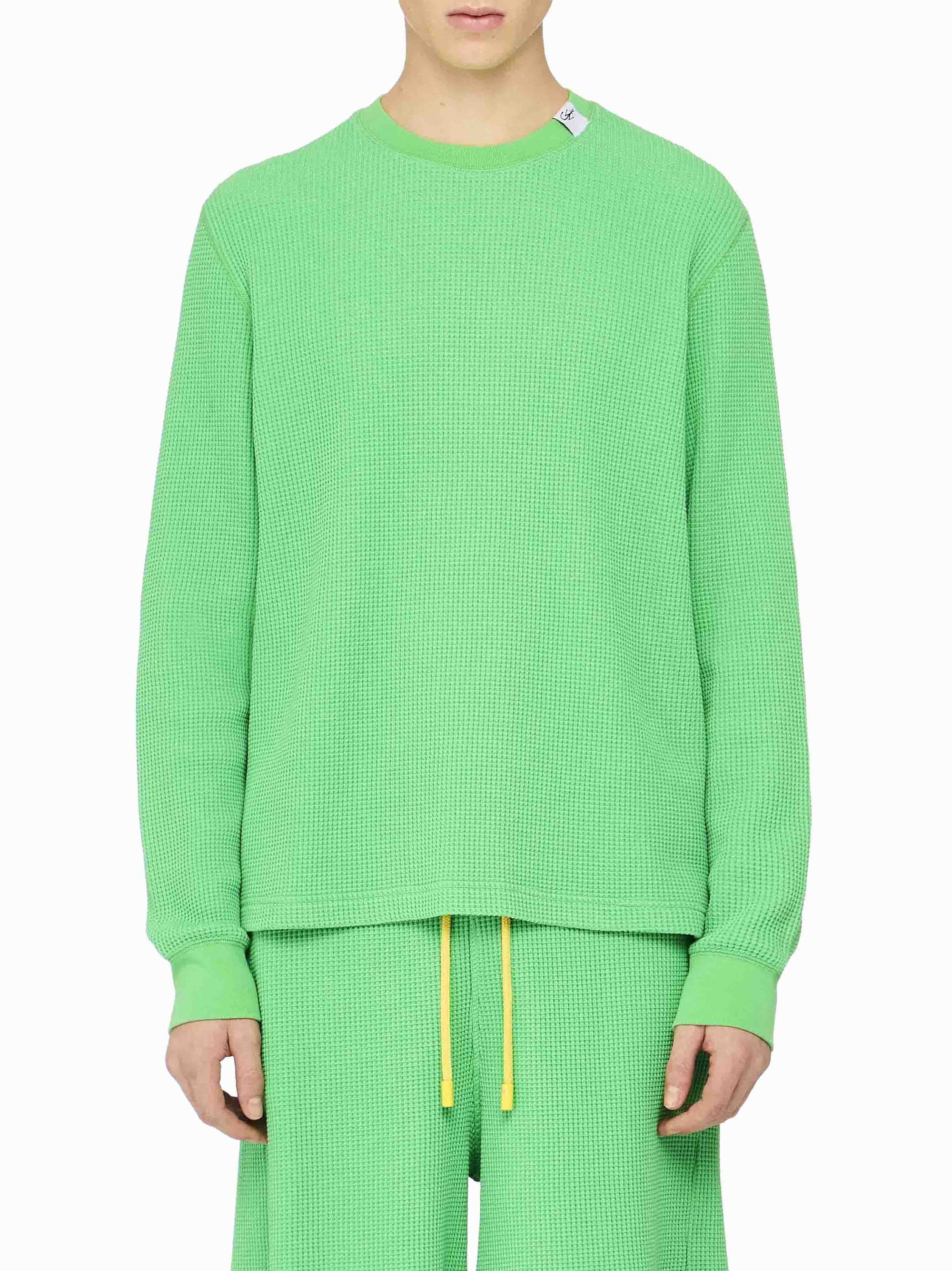 Sweat-Shirt En Tissu Gauze - Apple Green