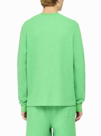Sweat-Shirt En Tissu Gauze - Apple Green