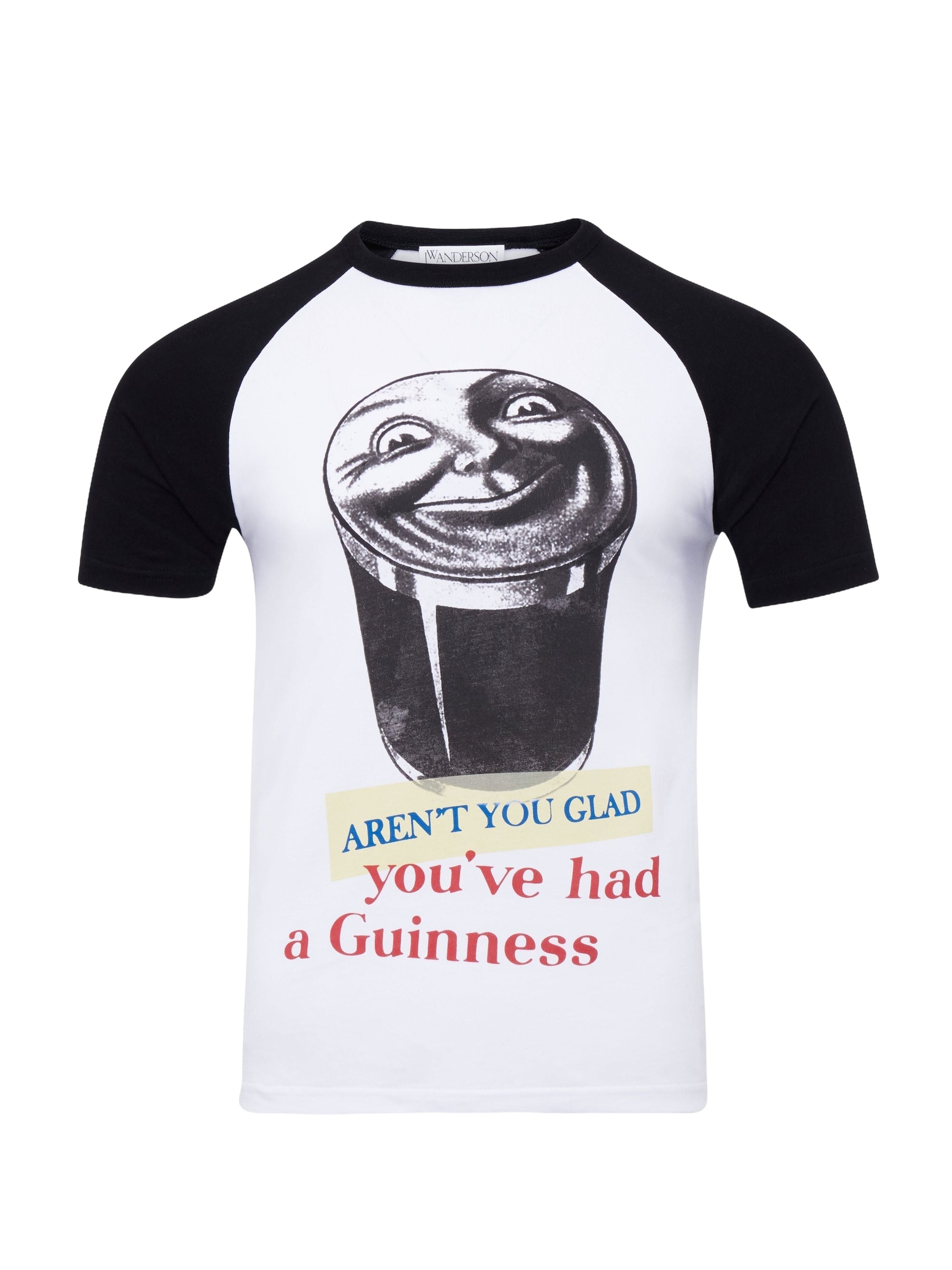 T-shirt Glad You'Ve Had A Guinness - White & Black