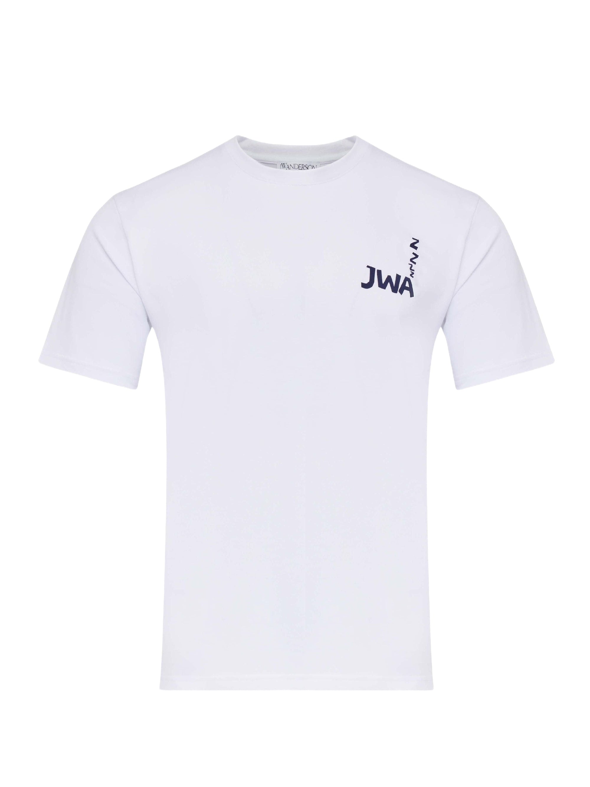 T-shirt logo Jwa dans le dos - White