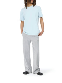 T-shirt classique à col rond - Pale Blue