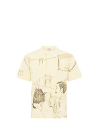 T-Shirt Imprimé Café - Buttermilk
