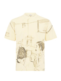 T-shirt classique à col ras du cou - Buttermilk