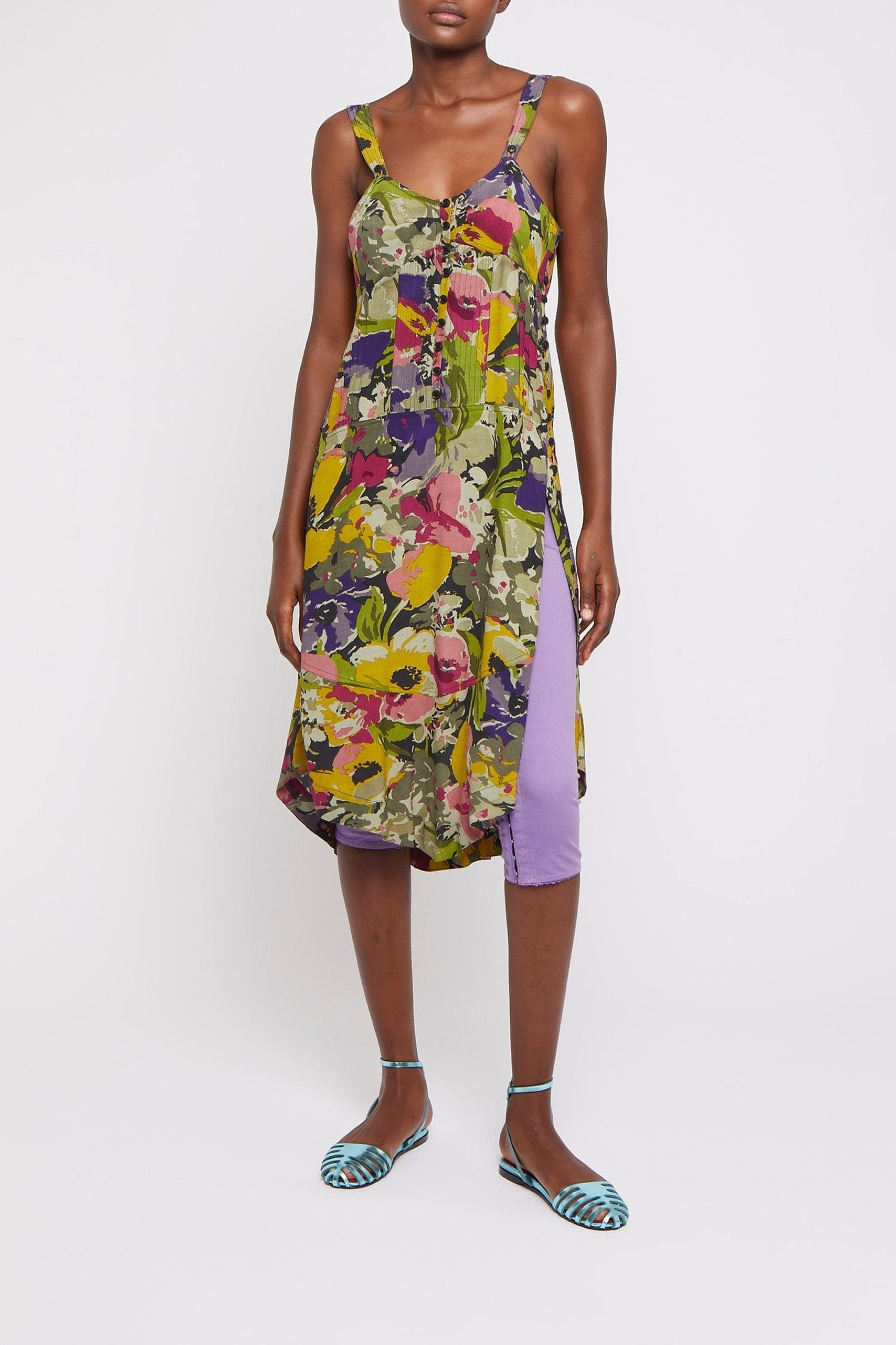Robe Julia fleurie coupe cintrée - Poppy