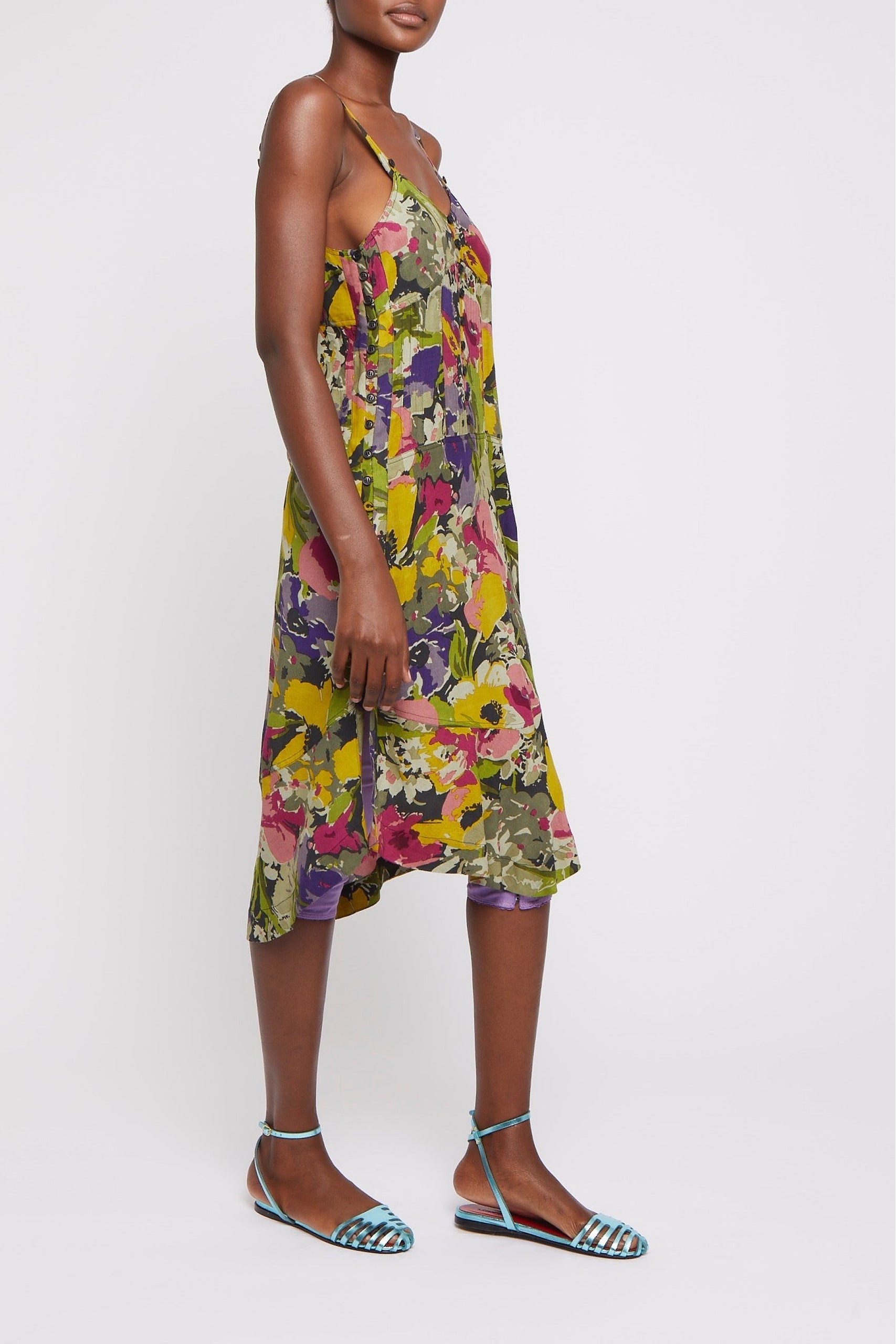 Robe Julia fleurie coupe cintrée - Poppy