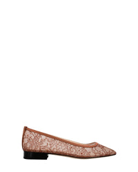 Ballerines Julie en satin - Brown
