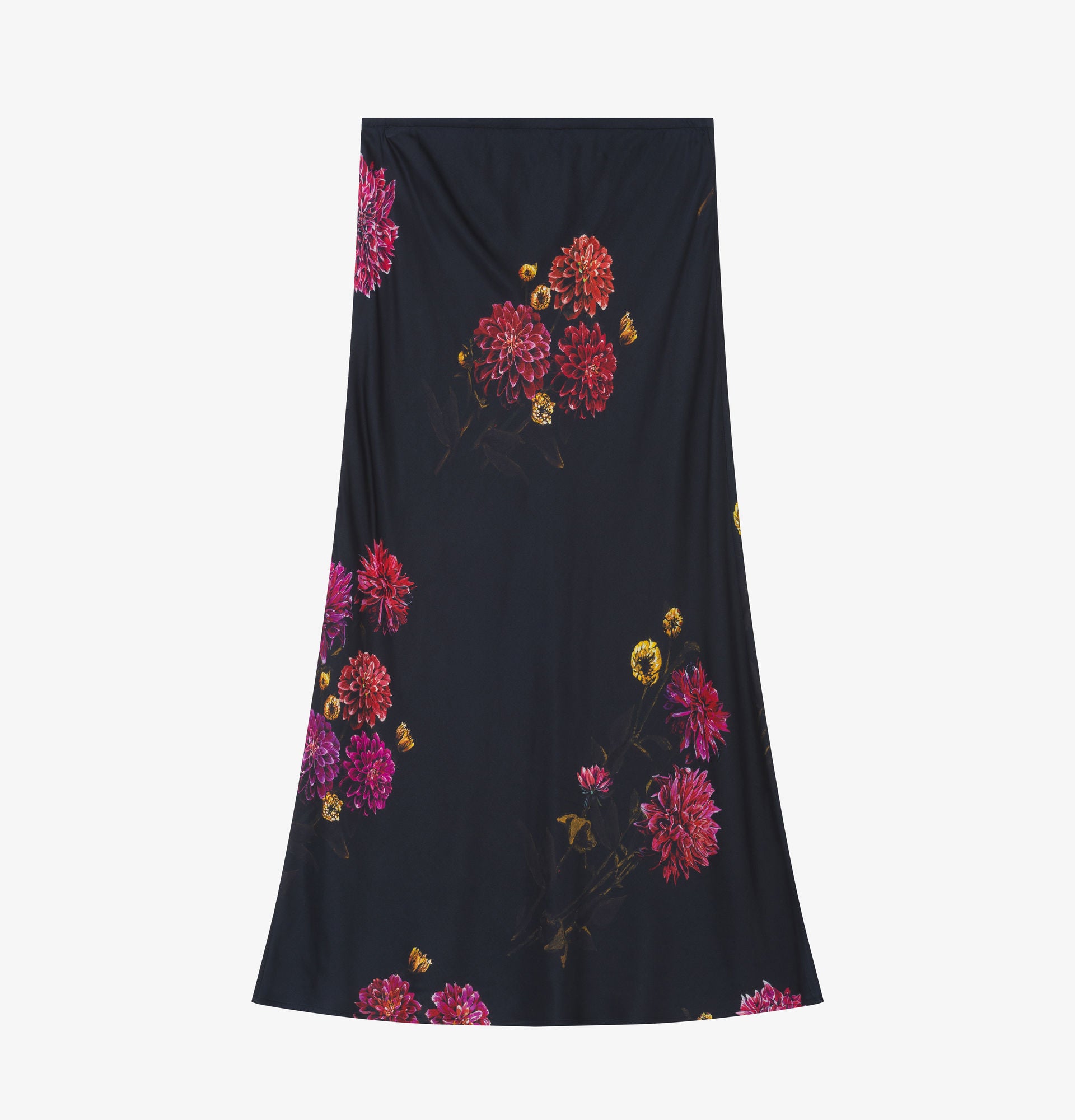 NAVY/ROSE _ Jupe Fever - Navy & rose