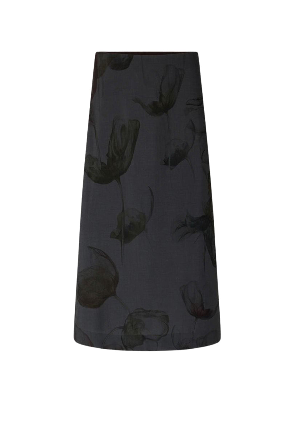 GRIS ANTHRACITE JUPE VALET