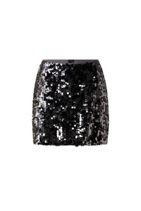 ARGENT/BLEU ANTHRACITE JUPE ROBBIE