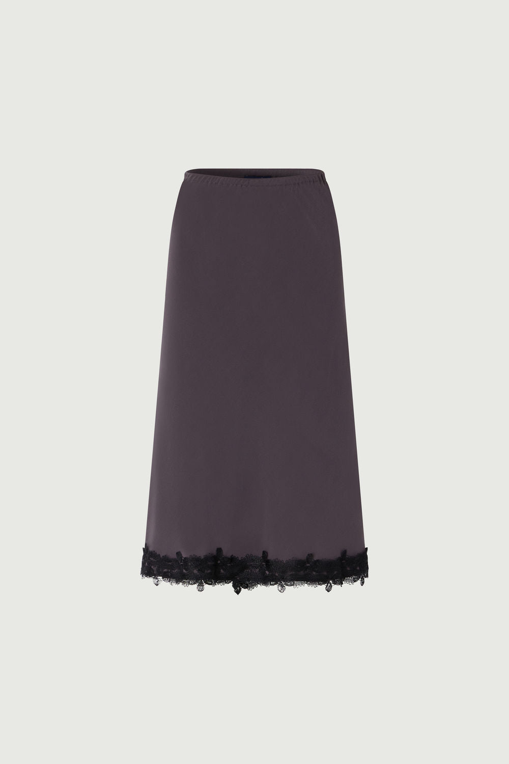 GRIS ANTHRACITE JUPE EXQUISE