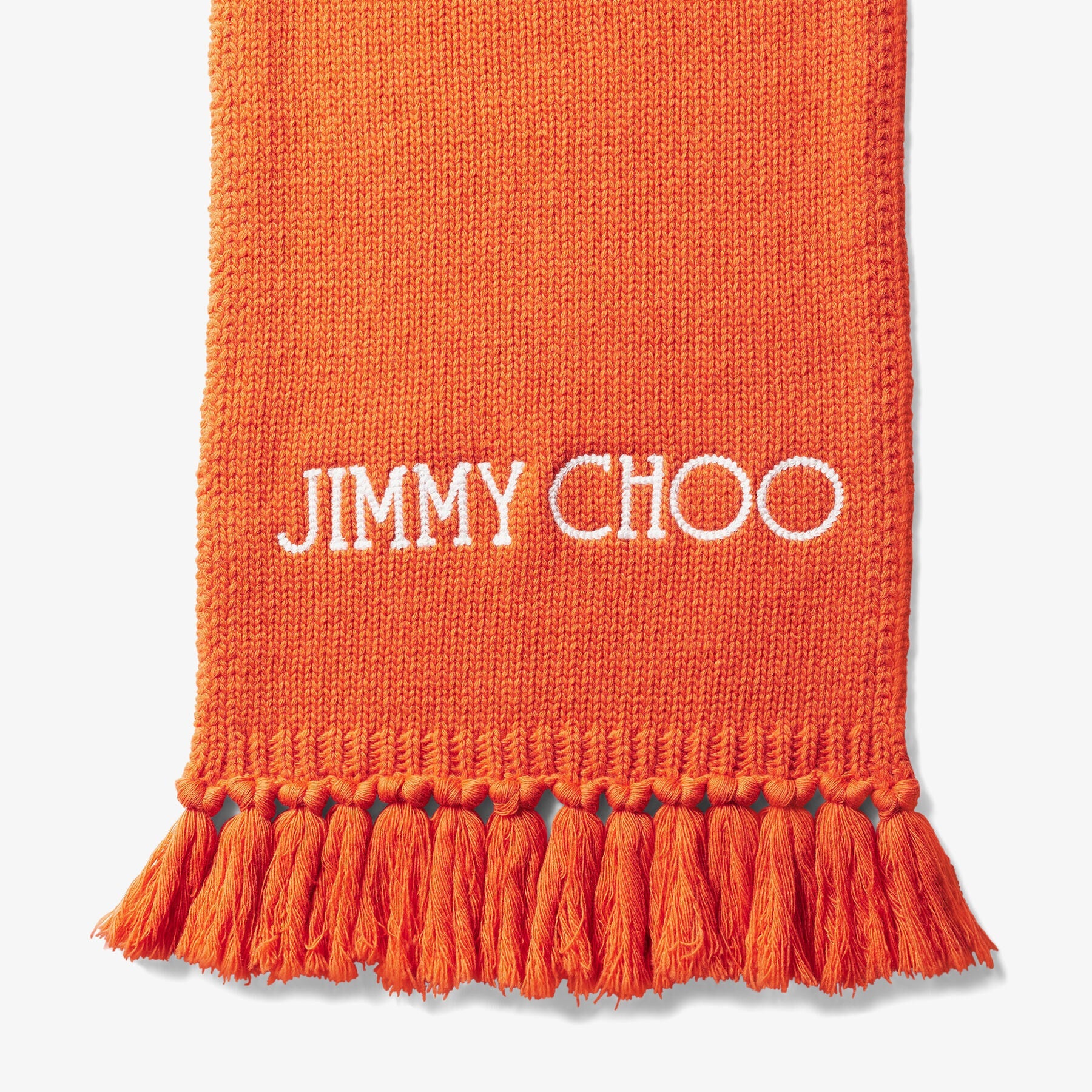 Écharpe Jutta en Laine - Amber Orange