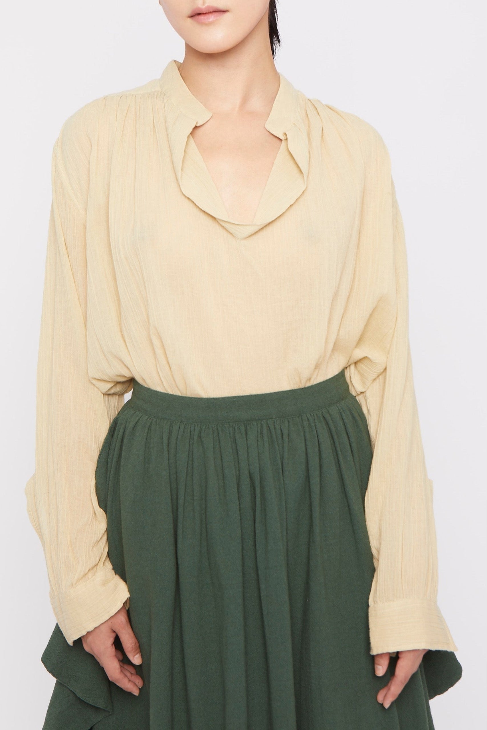 Blouse Juul à manches longues - Green