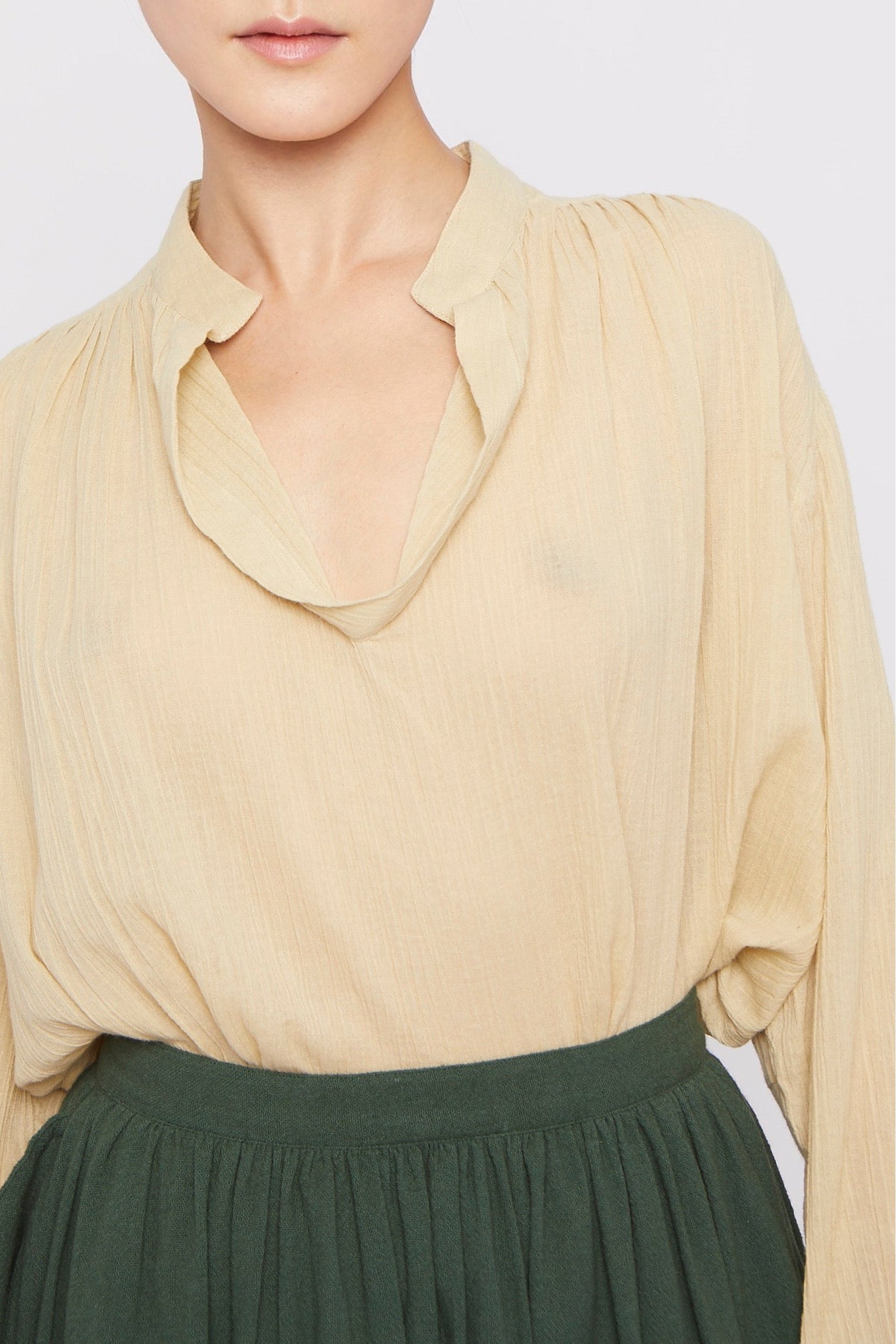 Blouse Juul à manches longues - Green