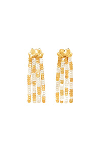 Two-tone earrings - Gold and Silver