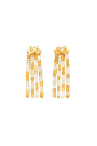 Two-tone earrings - Gold and Silver