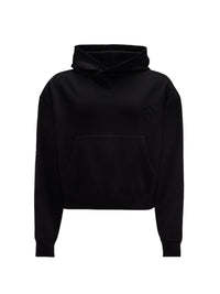 Sweat À Capuche Avec Logo Ancres - Black