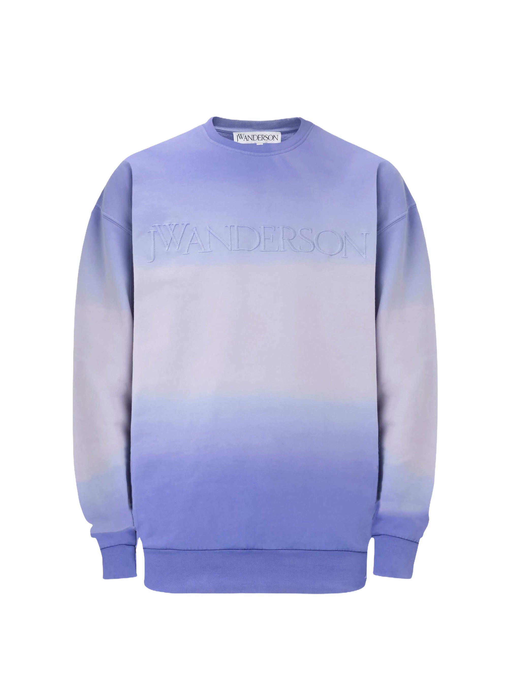Sweatshirt dégradé logo brodé - Lavender