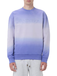 Sweatshirt dégradé logo brodé - Lavender