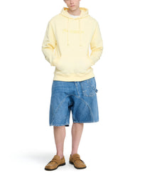 Sweatshirt à logo brodé - Buttermilk