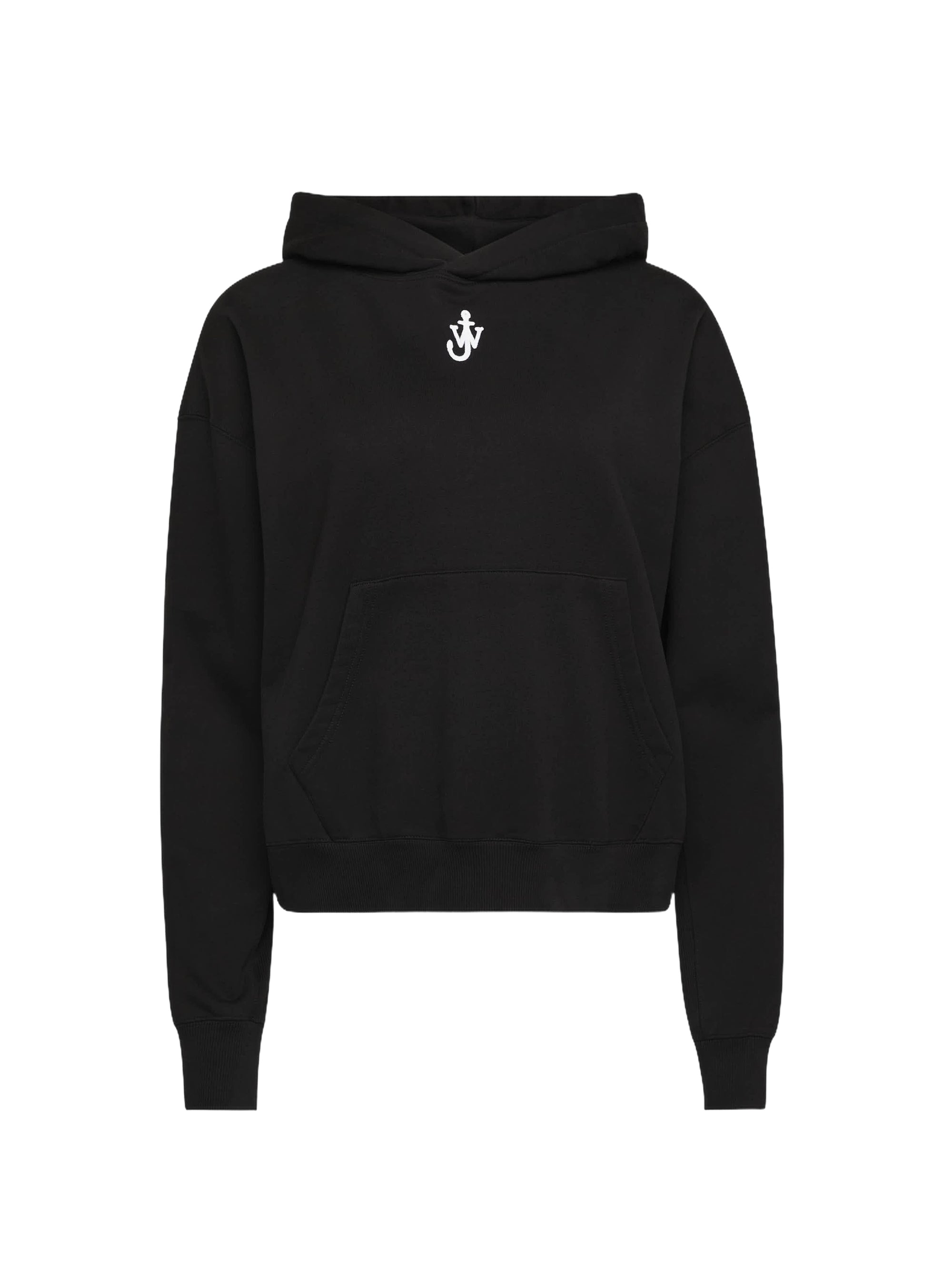 Sweatshirt with anchor embroidery - Black