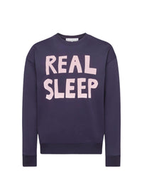Pull Real Sleep à col rond - Dark Navy