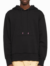 Sweat À Capuche Jwa Avec Empiècement En Dentelle Dans Le Dos - Black