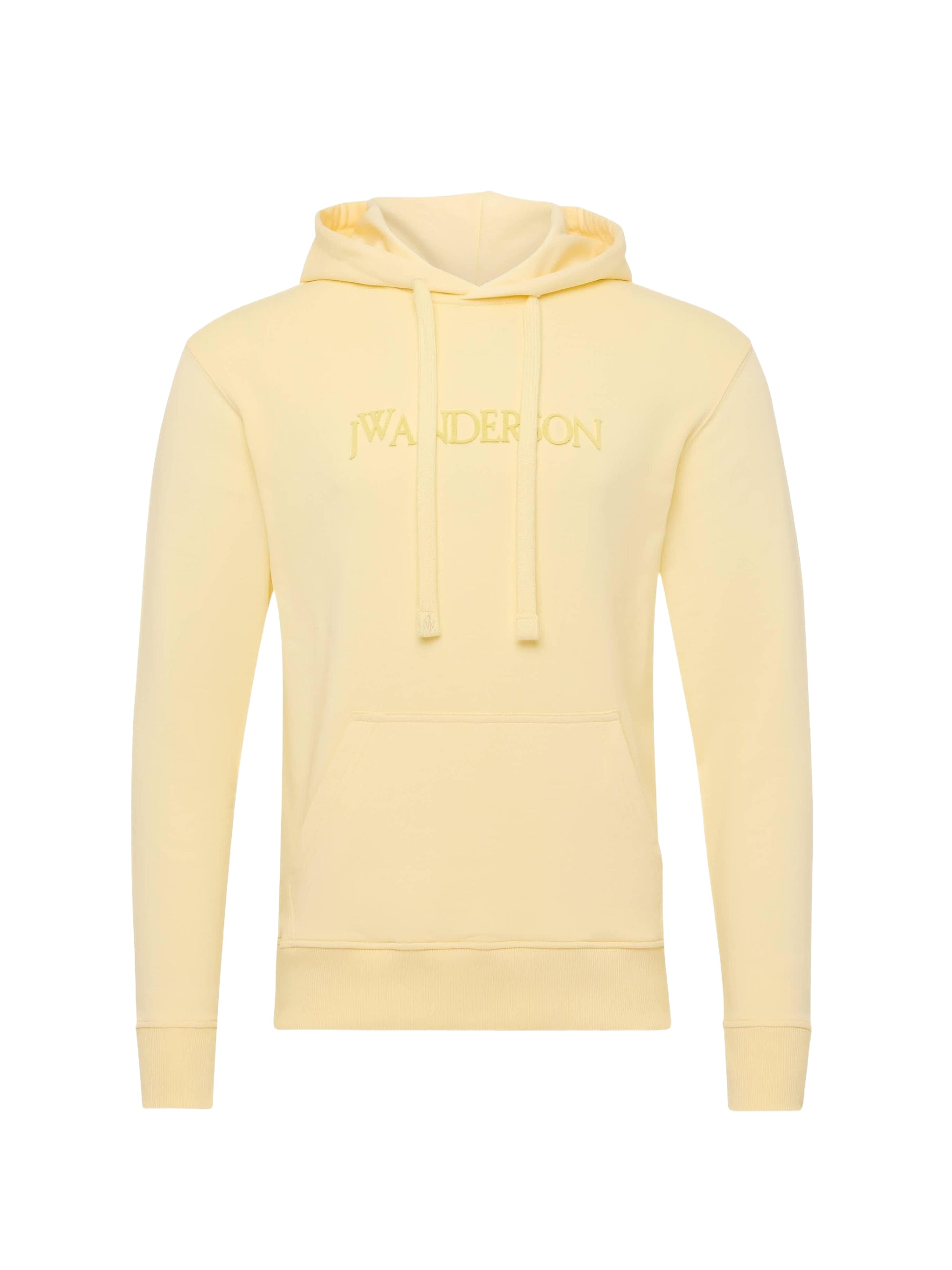 Sweat À Capuche Avec Logo Brodé - Buttermilk