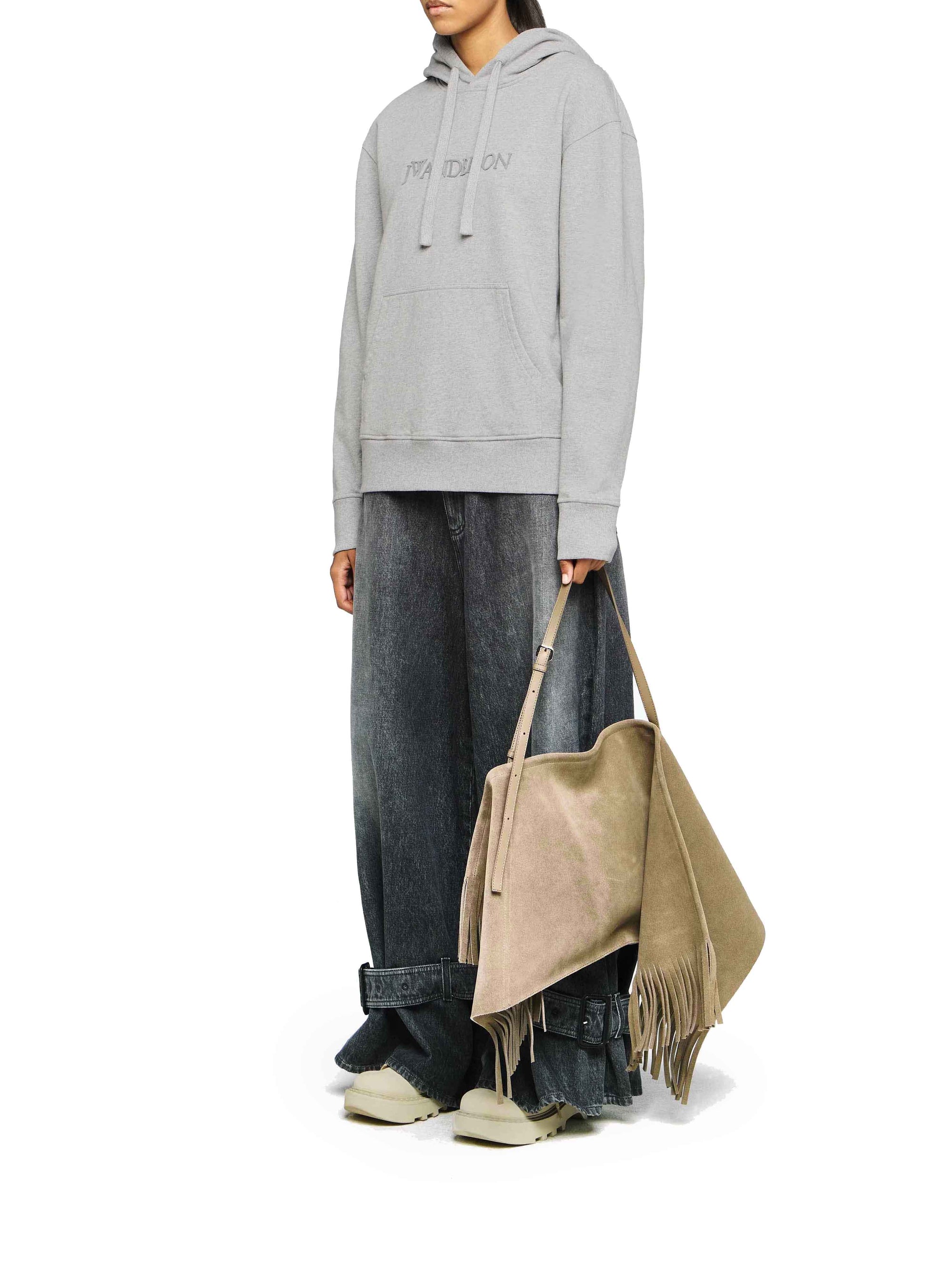 Sweatshirt à logo brodé - Buttermilk