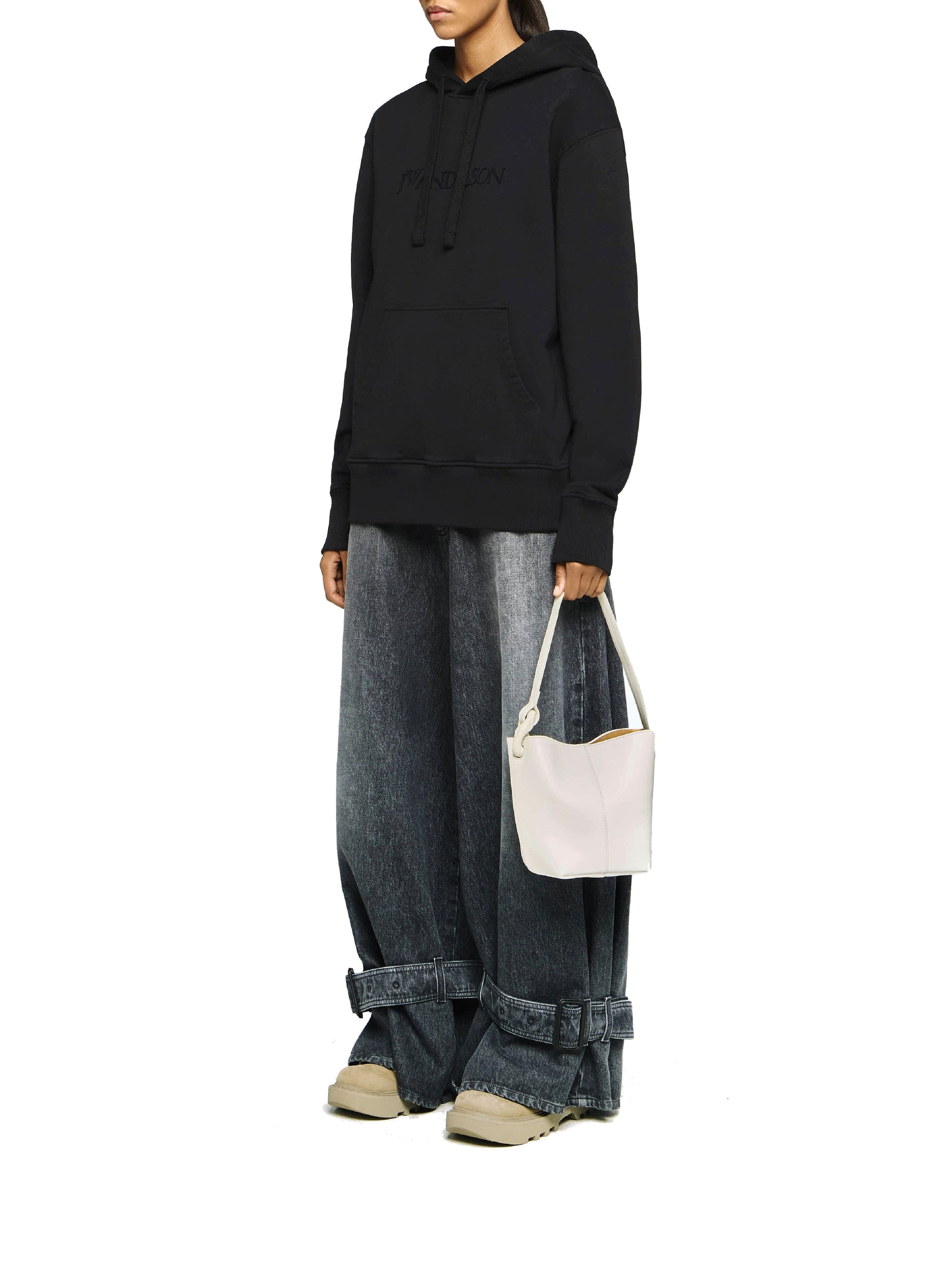 Sweatshirt à logo brodé - Black