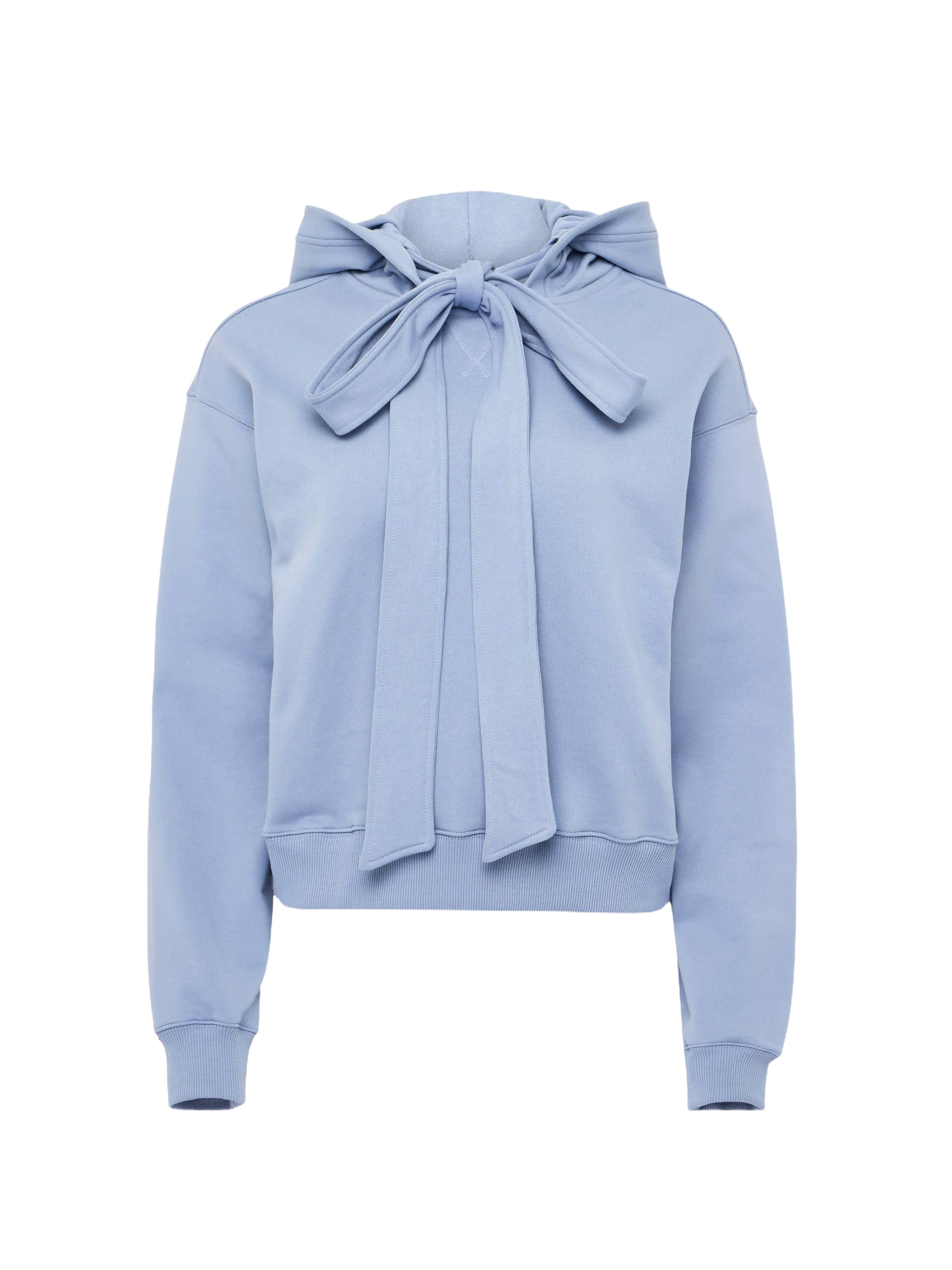 Sweat À Capuche Avec Noeud - Steel Blue
