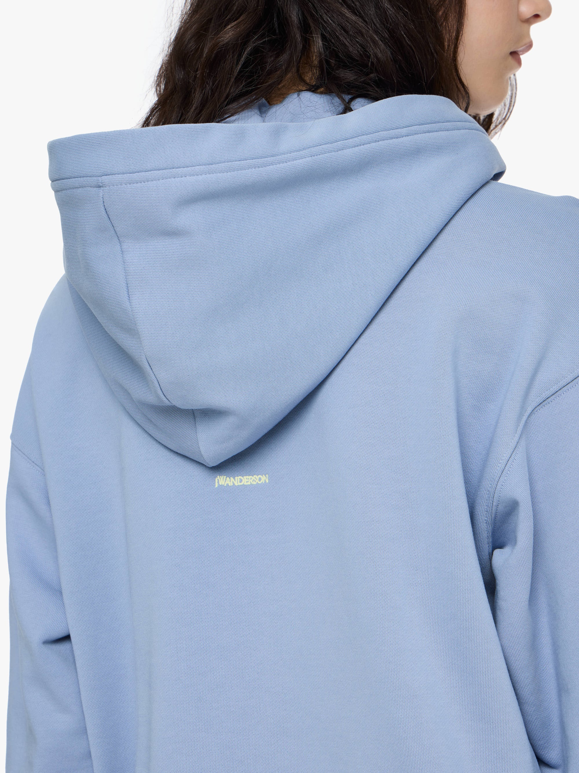 Sweat À Capuche Avec Noeud - Steel Blue