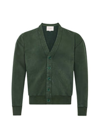 Cardigan À Col En V Teinté En Pièce - Pine