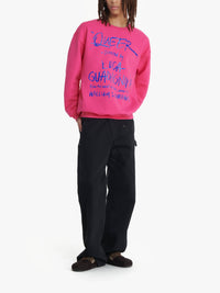 Sweat-Shirt Avec Inscription Queer - Bright Pink